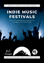 Load image into Gallery viewer, West Coast Indie Music Festival Directory
